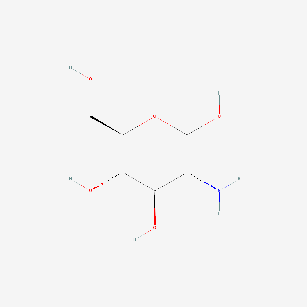 Chemische Strukturformel von Glucosamin